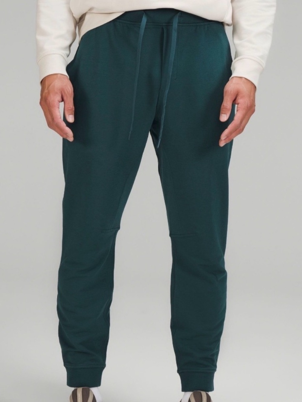 Lululemon City Sweat Men’s Joggers Small Green Jasper Excellent Condition